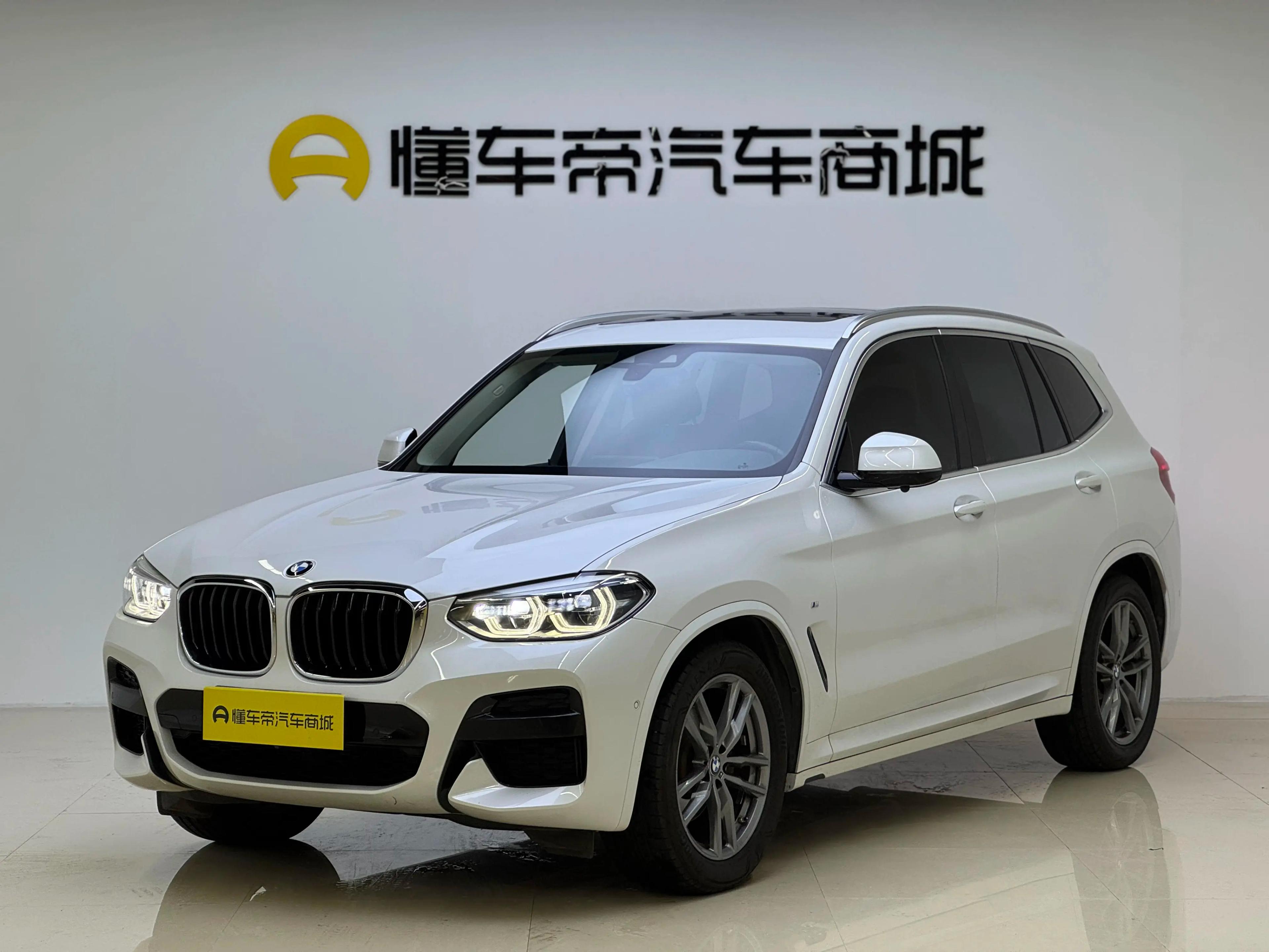 BMW X3 2021 г. 75728 км.