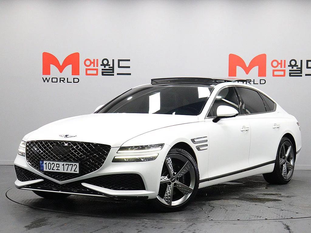 Genesis G80 Gasoline 2.5 Turbo 2WD, 2022 г. 41283 км.