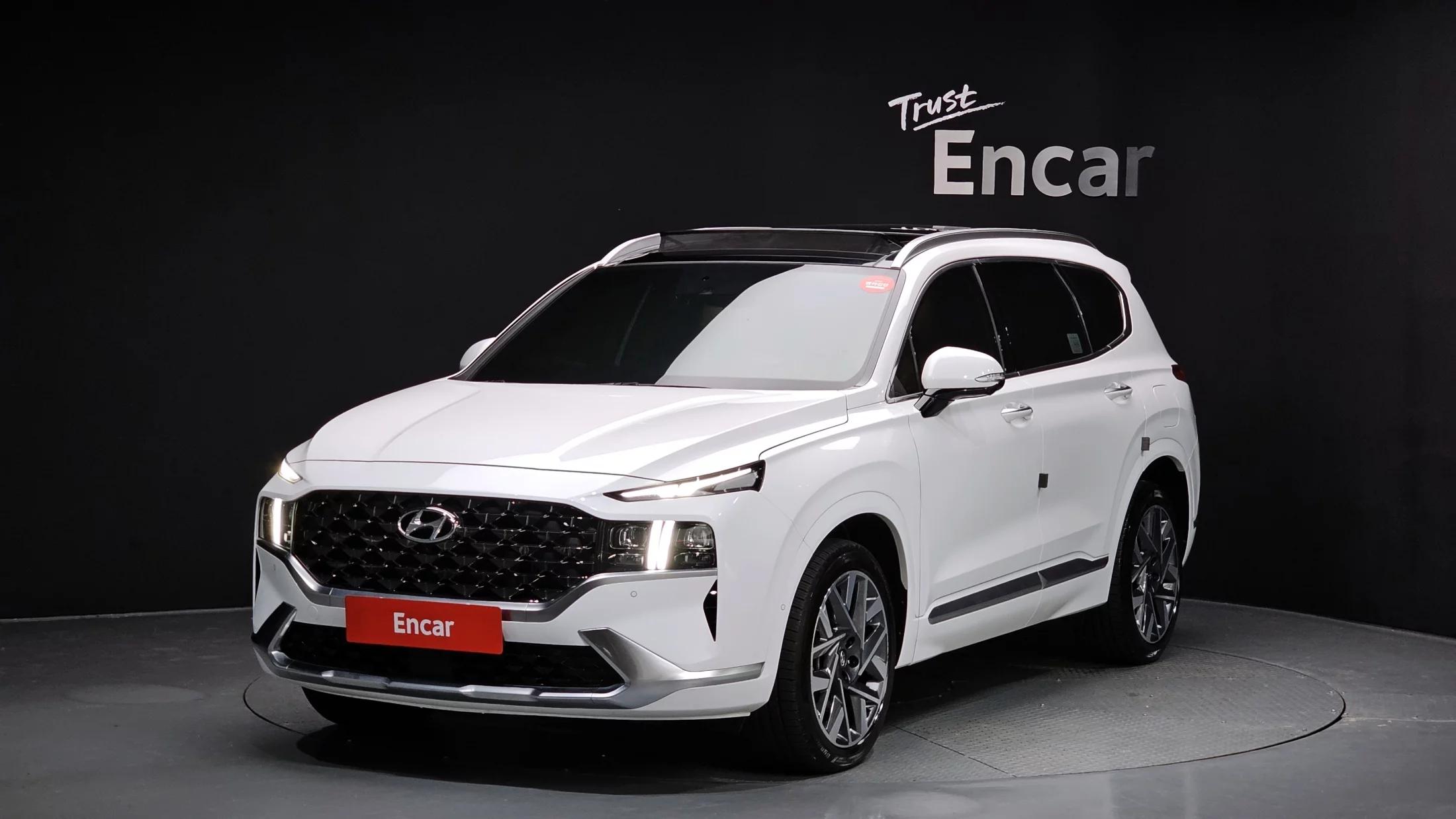 Hyundai Santa Fe Gasoline 2.5T 4WD Calligraphy, 2021 г. 56900 км.