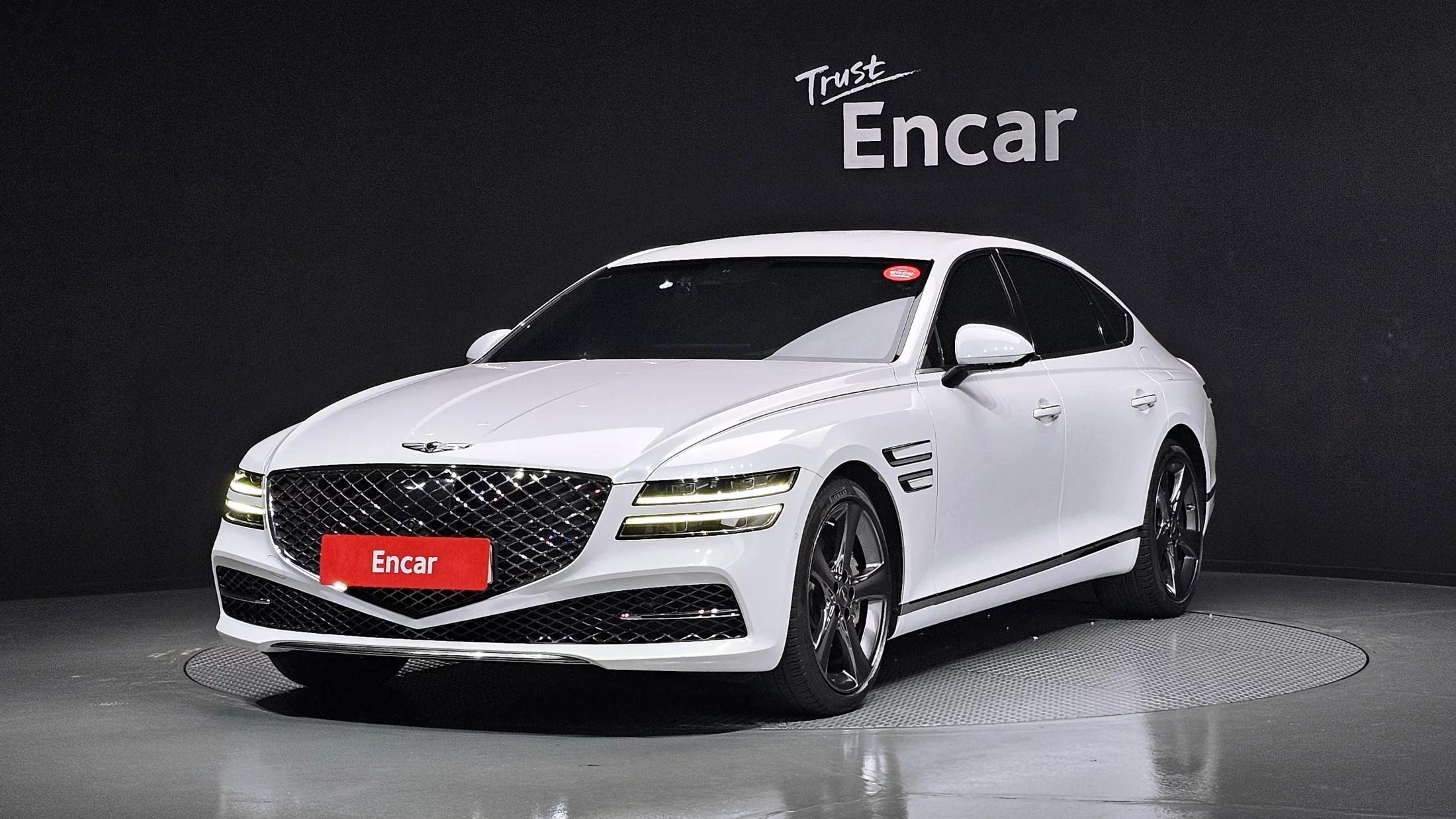 Genesis G80 Gasoline 2.5 Turbo 2WD, 2021 г. 86128 км.