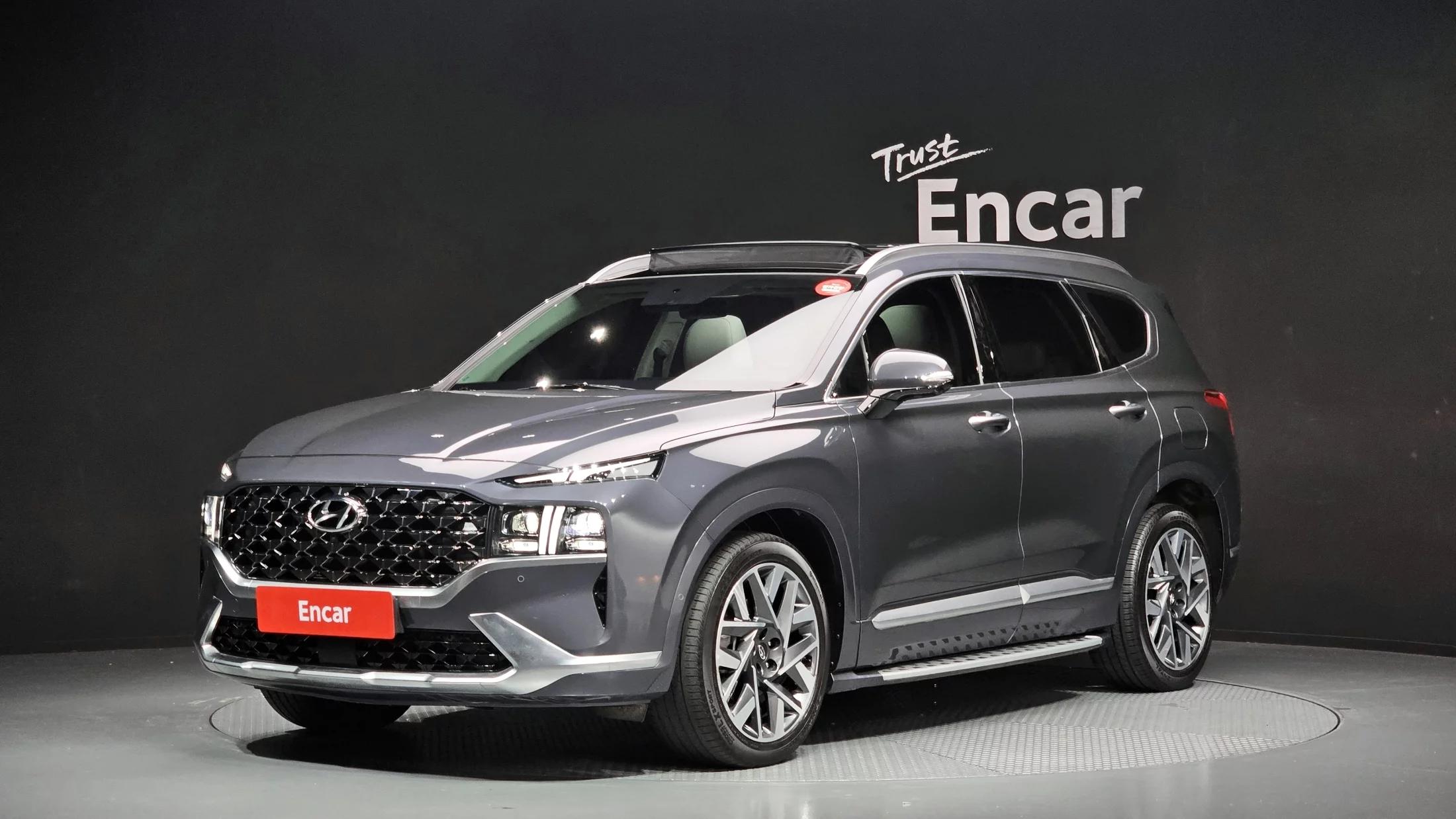 Hyundai Santa Fe Diesel 2.2 2WD Calligraphy, 2021 г. 63726 км.