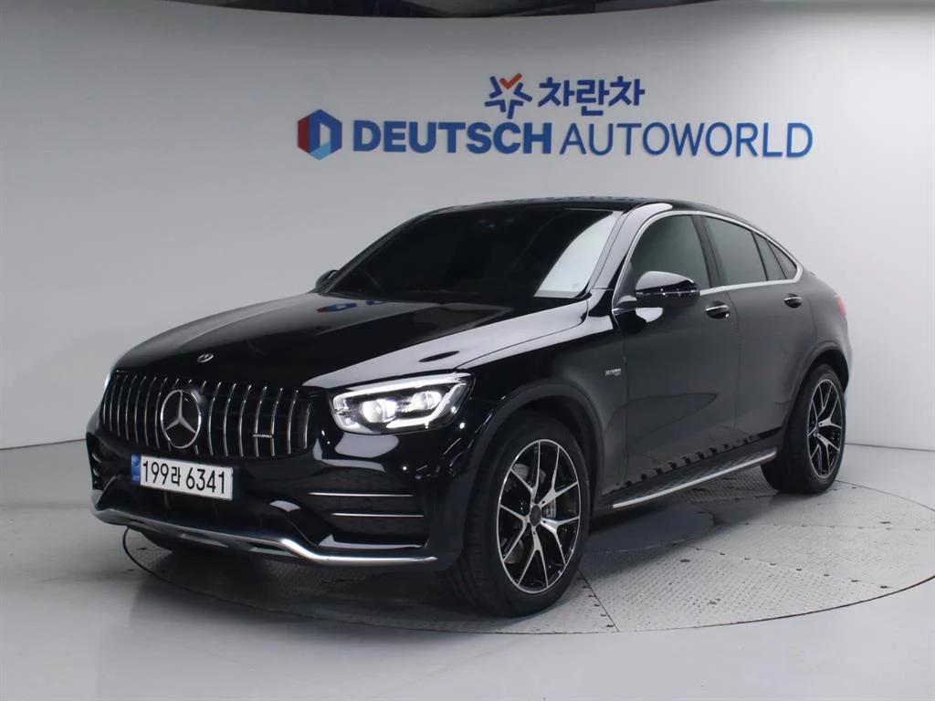 Mercedes-Benz GLC-Class AMG GLC43 4MATIC Coupe, 2021 г. 48490 км.