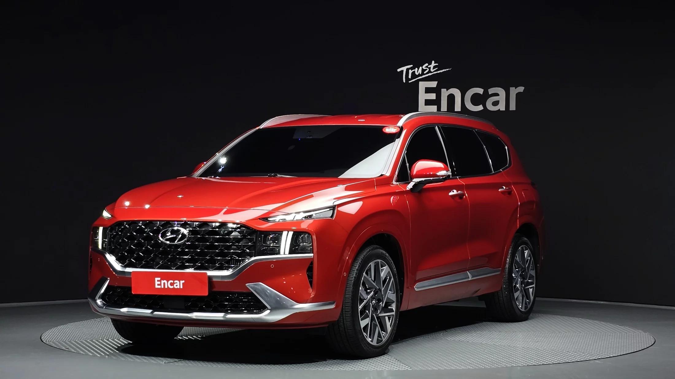Hyundai Santa Fe Diesel 2.2 2WD Calligraphy, 2021 г. 59972 км.
