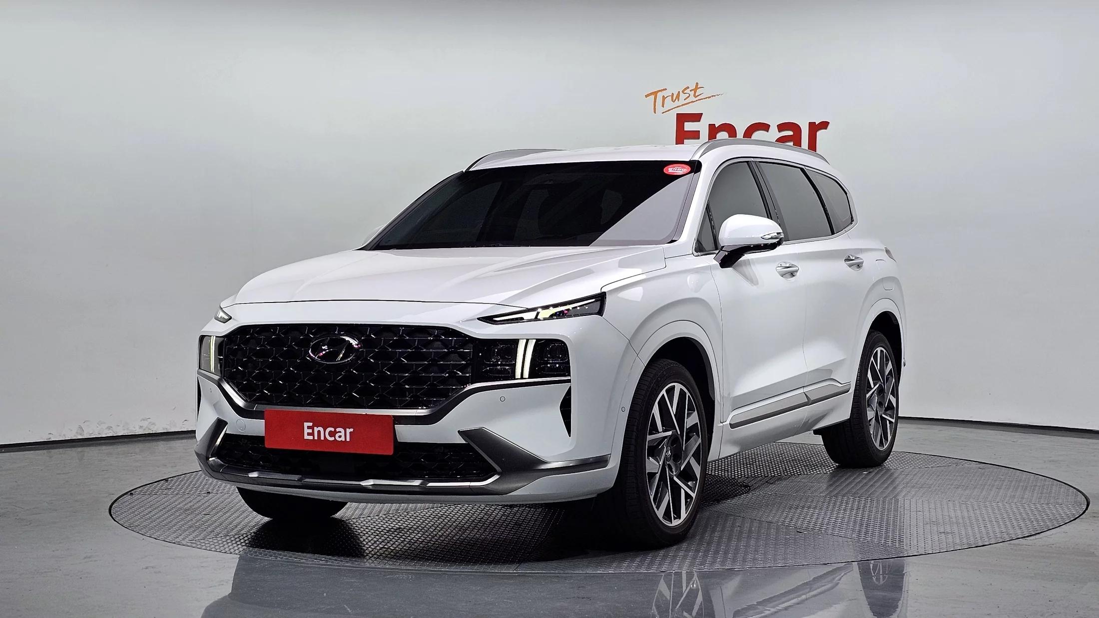 Hyundai Santa Fe Diesel 2.2 2WD Calligraphy, 2021 г. 37024 км.