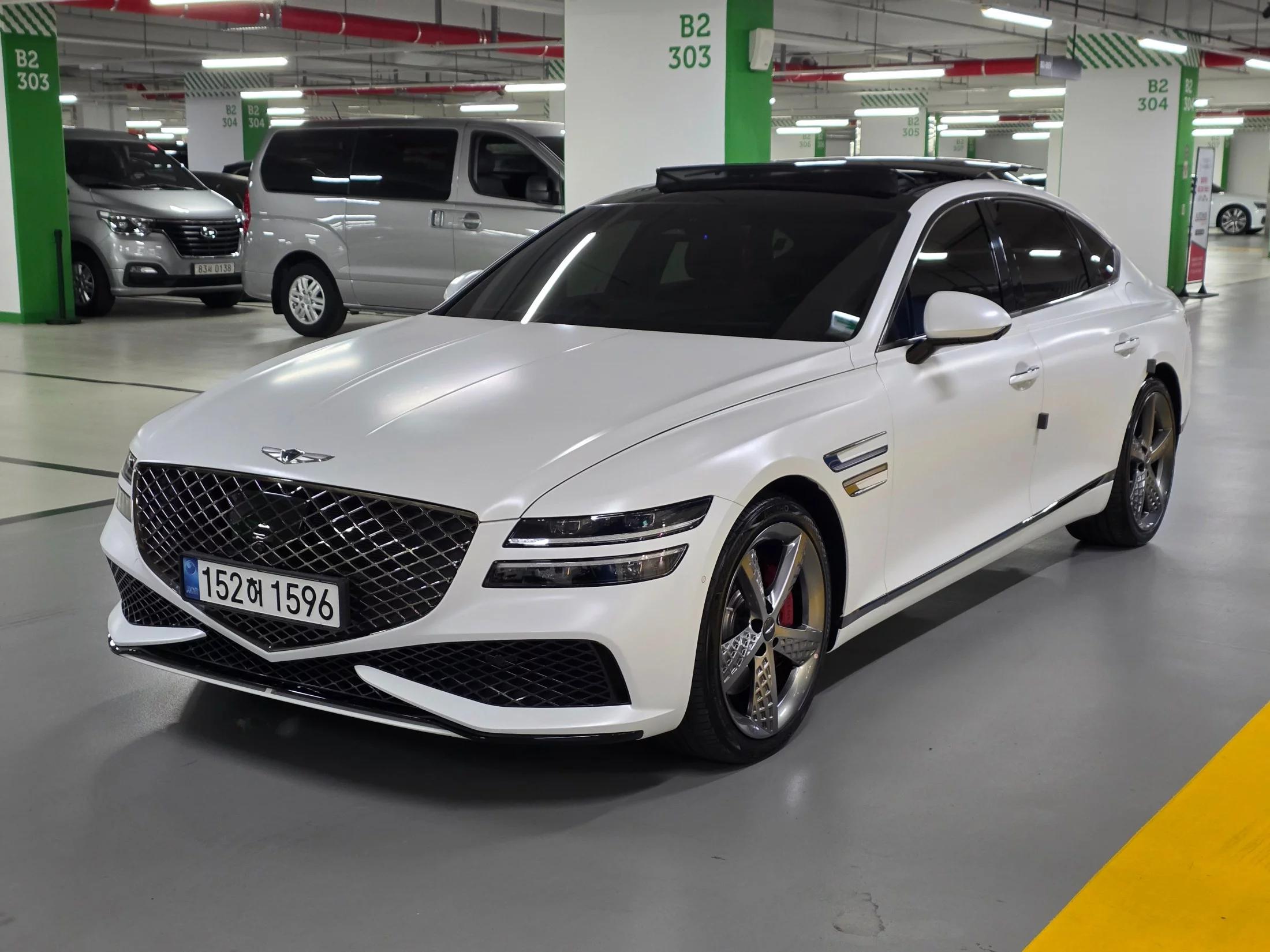 Genesis G80 Gasoline 3.5 Turbo AWD, 2022 г. 52605 км.