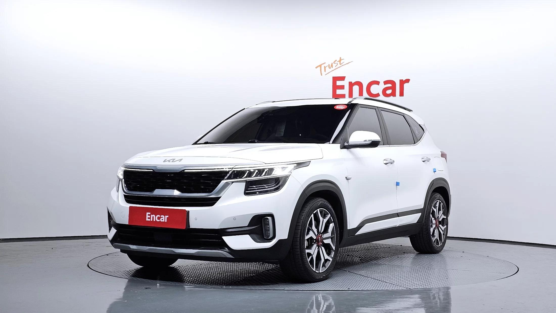 Kia Seltos Gasoline 1.6 Turbo 2WD Signature, 2022 г. 50417 км.